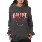 Minnie Mouse Juniors' Classic Ears Outline Pullover Graphic Hoodie