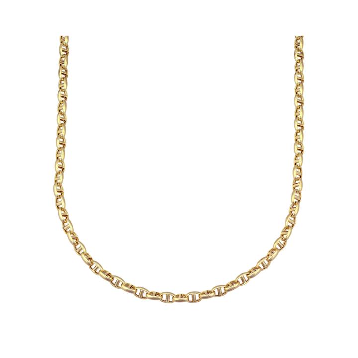 Made In Italy 14k Yellow Gold 20 Interlocking Chain