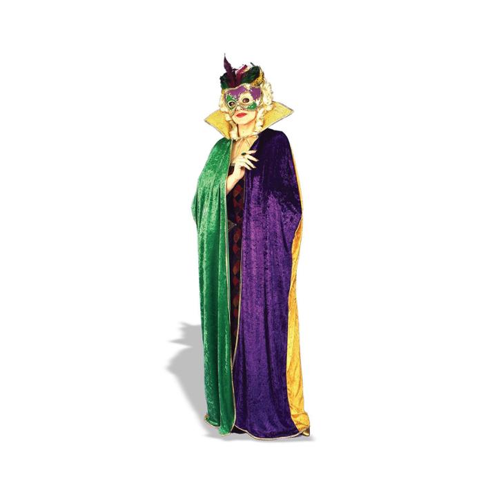 Mardi Gras Cape Adult Costume