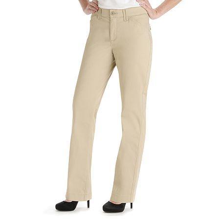 Lee Kassidy Comfort Fit Straight-leg Twill Pants