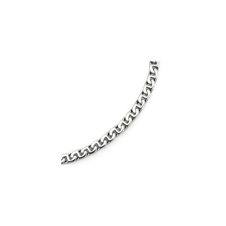 Men's 24 Link Necklace In Stainless Steel