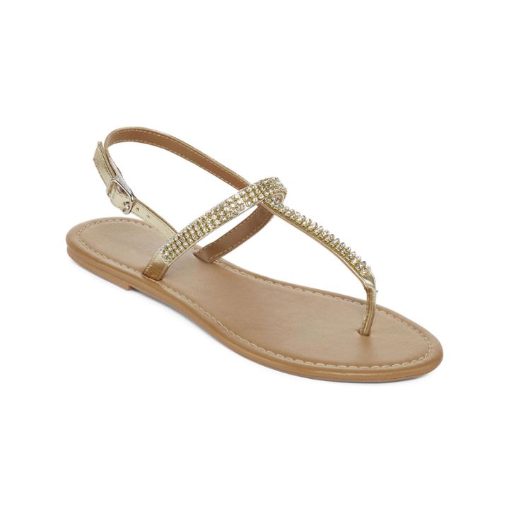 Payson Studios Laguna Rhinestone T-strap Sandals
