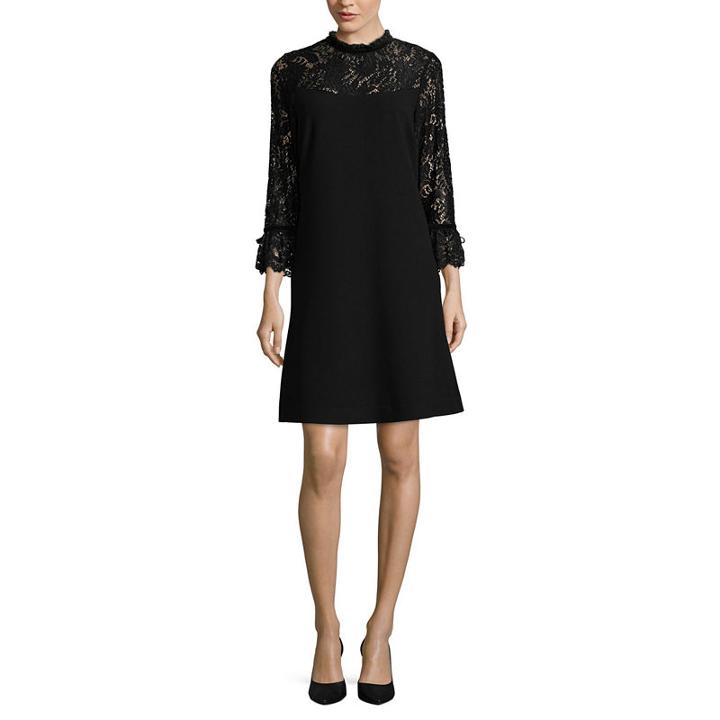 Worthington 3/4 Sleeve Shift Dress - Tall
