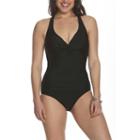 Sun And Sea Blossom Twist Back One Piece Swimsuit