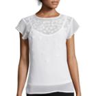 Liz Claiborne3d Floral Blouse - Tall