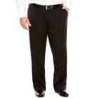 Men's Van Heusen Traveler Stretch Pleated Straight-leg Dress Pant- Big And Tall