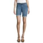 Liz Claiborne Boyfriend Denim Shorts - Tall