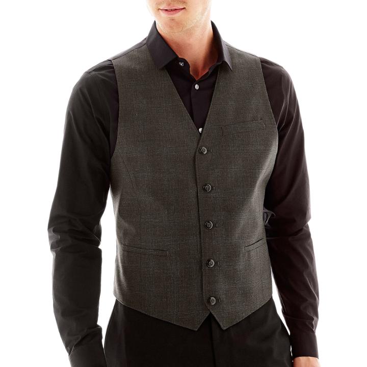 Jf J. Ferrar Fashion Woven Vest