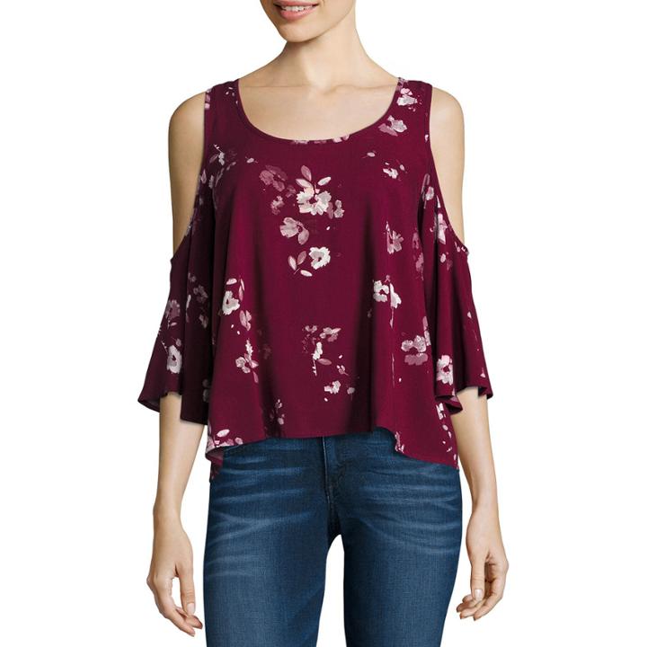 Arizona Cold Shoulder Top- Juniors