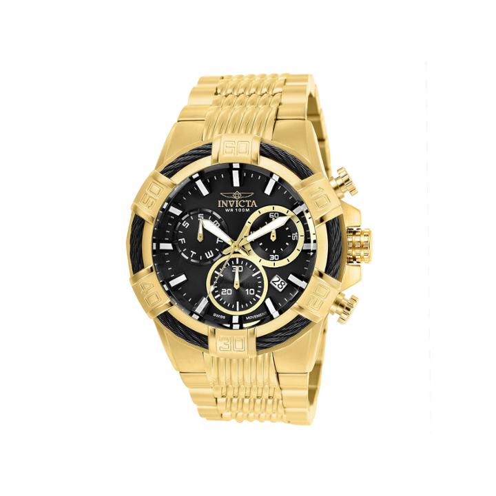Invicta Bolt Unisex Gold Tone Strap Watch-25867