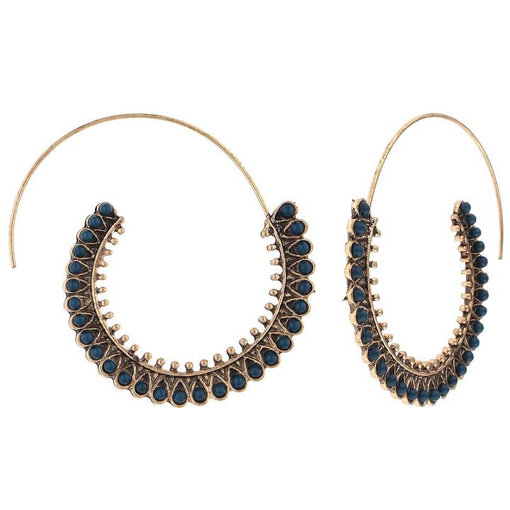 Decree 30.1mm Hoop Earrings