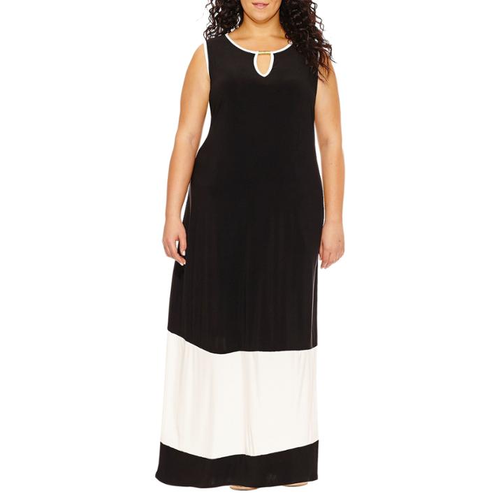 Tiana B Sleeveless Maxi Dress-plus