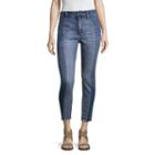 Ana Two Tone Hi-rise Skinny Ankle