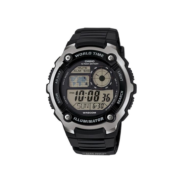 Casio Illuminator Mens Sport Watch Ae2100w-1av