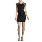 By & By Short Sleeve Bodycon Dress-juniors