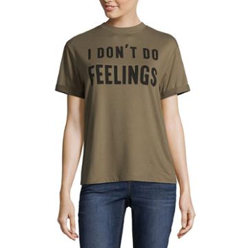 Hybrid Tees I Don't Do Feelings Tee - Juniors