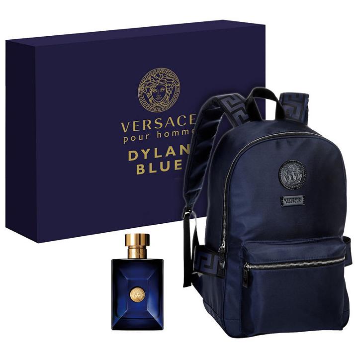 Versace Dylan Blue Backpack Set