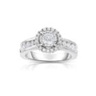 True Love, Celebrate Romance 1 Ct. T.w. Diamond 14k White Gold Engagement Ring