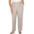 Alfred Dunner Veneto Valley Flat-front Short Pants - Plus