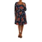 24/7 Comfort Apparel Slim And Pretty Shift Dress-plus