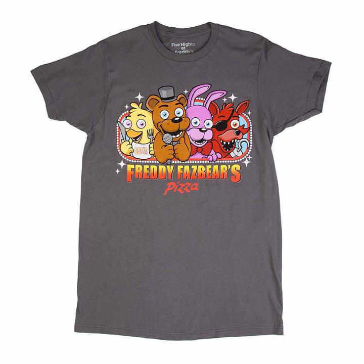 Five Nights At Freddy Pizza Graphic Tee