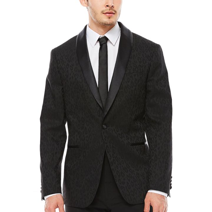 Jf J. Ferrar Cheetah Tux Jacket Slim