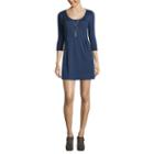 Love Reigns 3/4 Sleeve A-line Dress-juniors