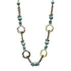 Aris By Treska Blue-stone Necklace