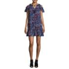 Libby Edelman. Short Sleeve Peasant Dress