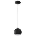 Eglo Petto 1-light 6 Inch Black Pendant Ceiling Light