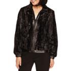 Alfred Dunner Wrap It Up Faux Fur Jacket