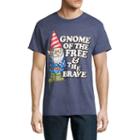 Fourth Of July Gnome Of The Free Graphic Tee