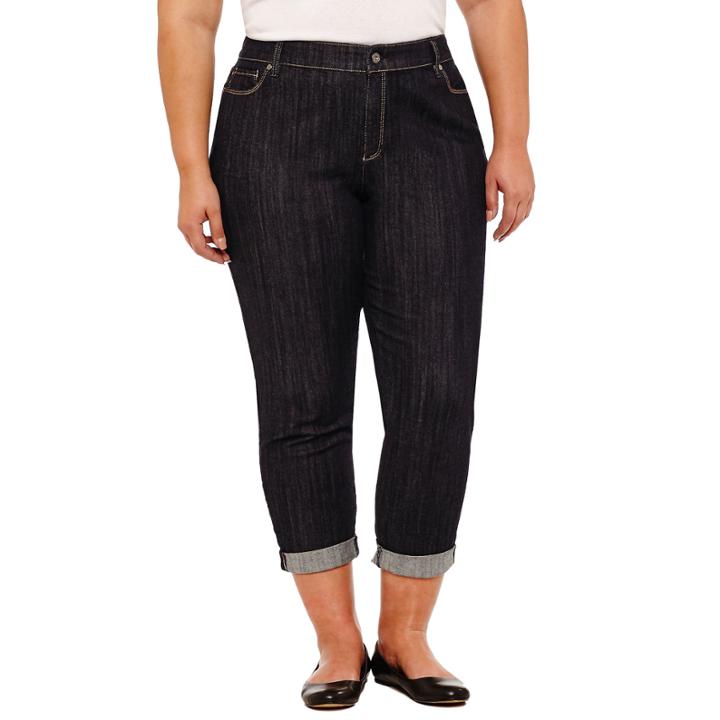 Liz Claiborne Slim Boyfriend Jean- Plus