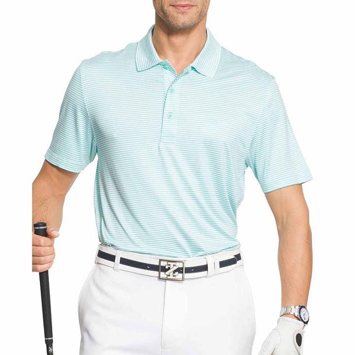 Izod Mens Golf Performance Stretch Strip