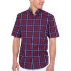 Big Mac Stretch Short Sleeve Plaid Shirt