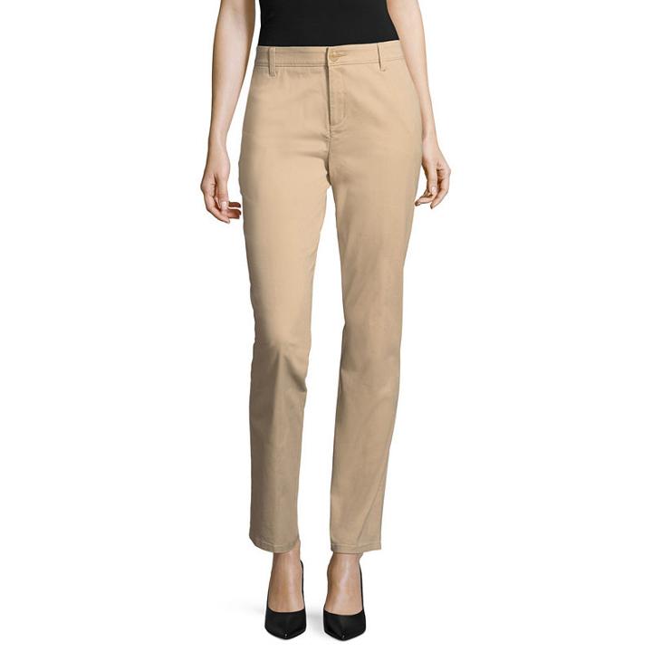 Liz Claiborne Ankle Pants - Tall Inseam 30