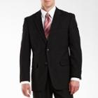 Adolfo Black Stripe Suit Jacket