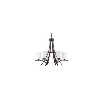 Ashely 6-light Bronze Chandelier