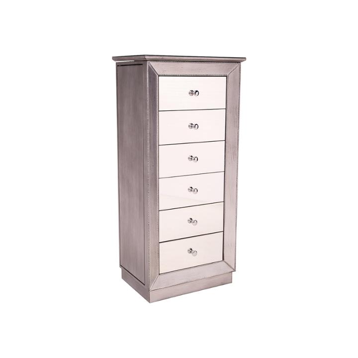 Hives And Honey Mia Mirrored Jewelry Armoire