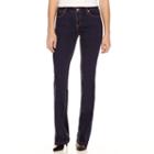 Stylus Stretch Straight-leg Jeans- Petites