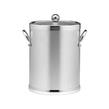 5-qt. Brushed Chrome Ice Bucket