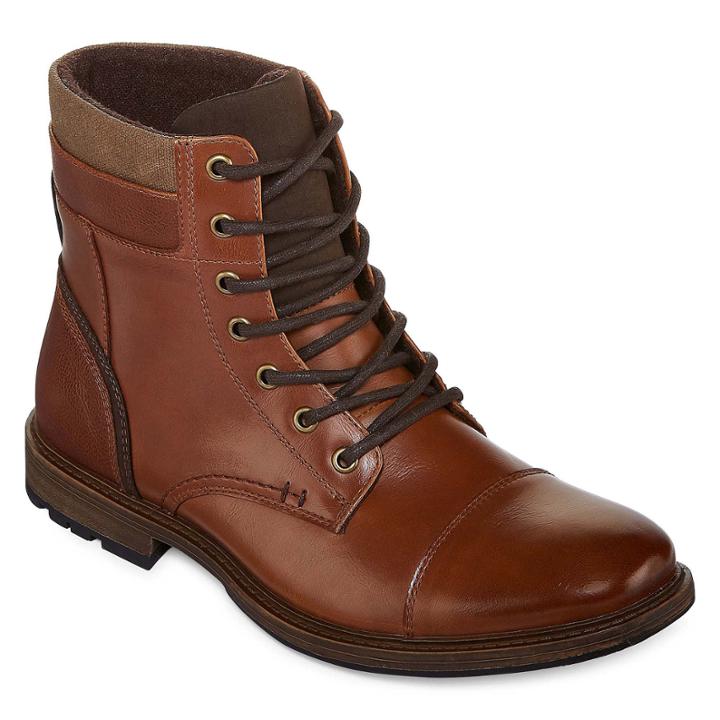 J.ferrar Davidson Mens Lace Up Boots