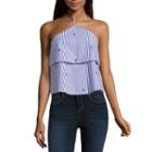 T.d.c Off The Shoulder Y Neck Top