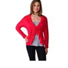 24/7 Comfort Apparel Women's Long Sleeve Tie Frontjacket