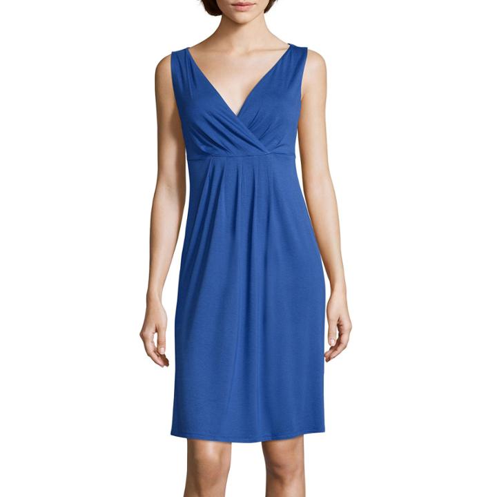St. John's Bay Sleeveless Tank A-line Dress