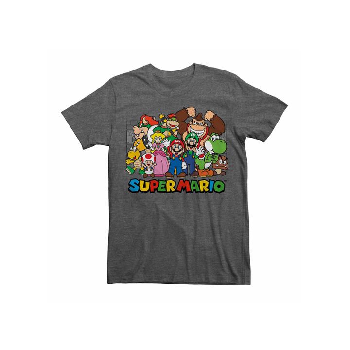 Nintendo Short-sleeve Super Mario Group Tee