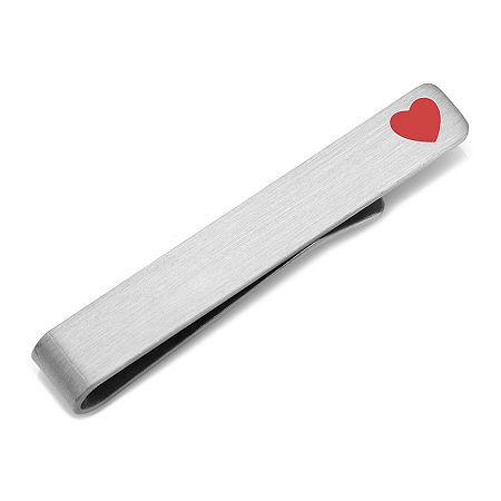 Be Mine Hidden Message Stainless Steel Tie Bar