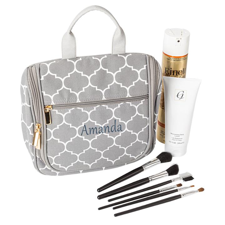 Cathys Concepts Personalized Hanging Cosmetic Bag