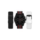 Mens Black And Red Interchangeable Strap Watch Set Amin5109b100-078