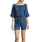 I 'heart' Ronson Off-the-shoulder Romper